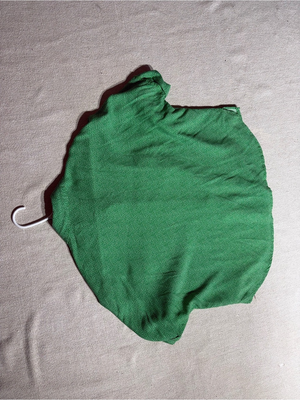 twik Flowy Lightweight Green Button-Down Dolman Boxy Button Down Shirt - Picture 7 of 7